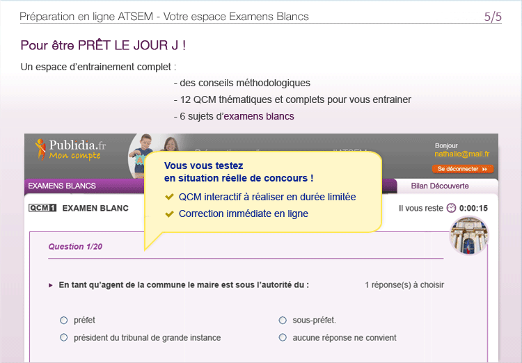 Les fiches concours fonction publique